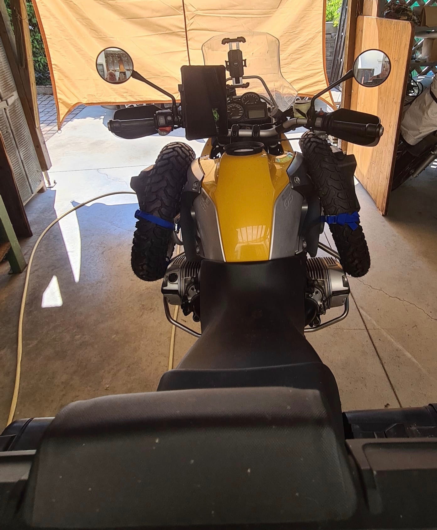 Moto, la mia vista